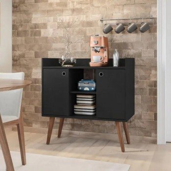 Aparador Buffet de Sala Preto